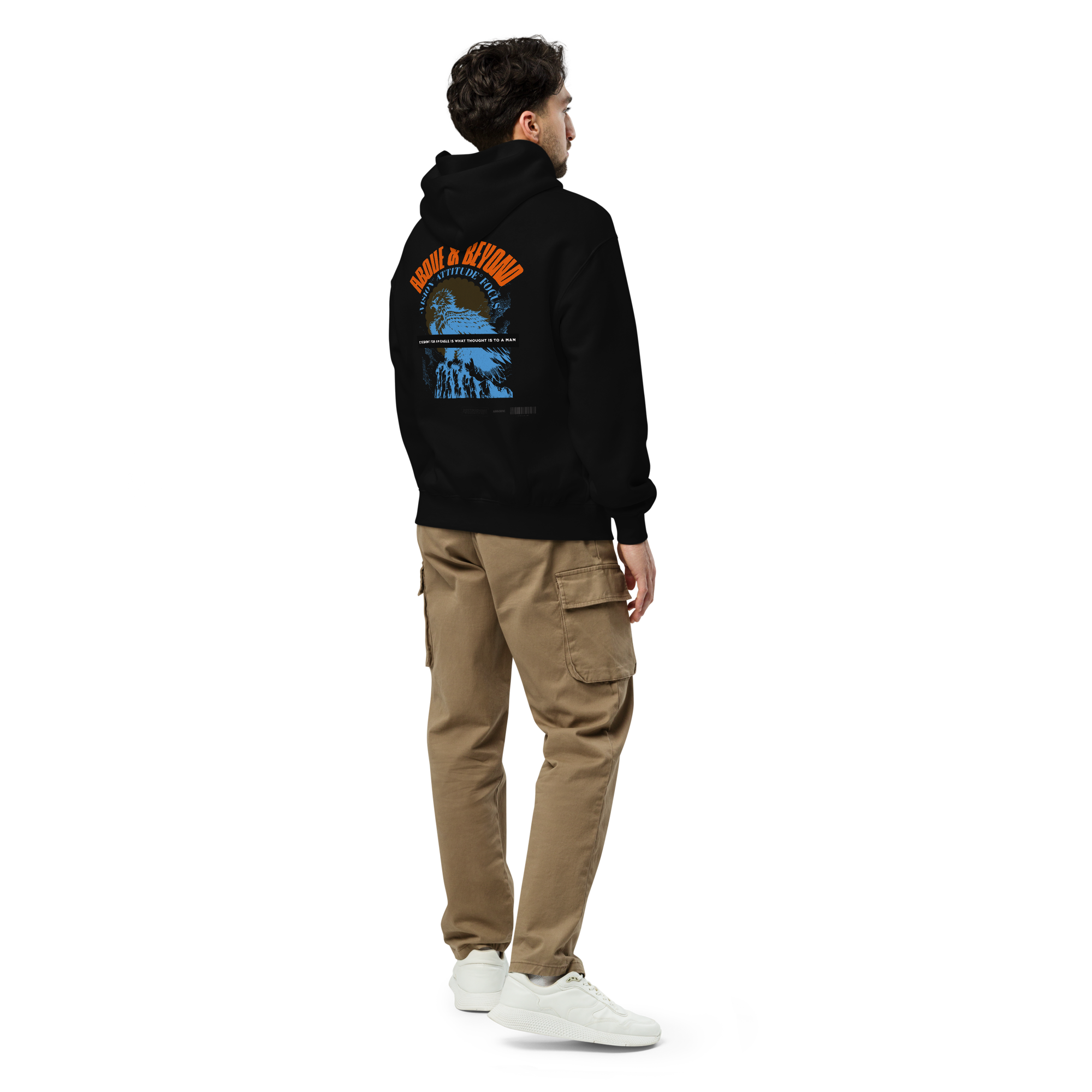 Embroidered Eagle's trait Hoodie